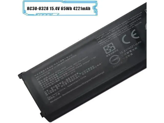 Alt view image 2 of 6 - RC30-0328 Laptop Battery Compatible with Razer Blade 15 2020 RZ09-0328 RZ09-03304x RZ09-03305x RZ09-0330x 15.4V 65Wh 4221mAh