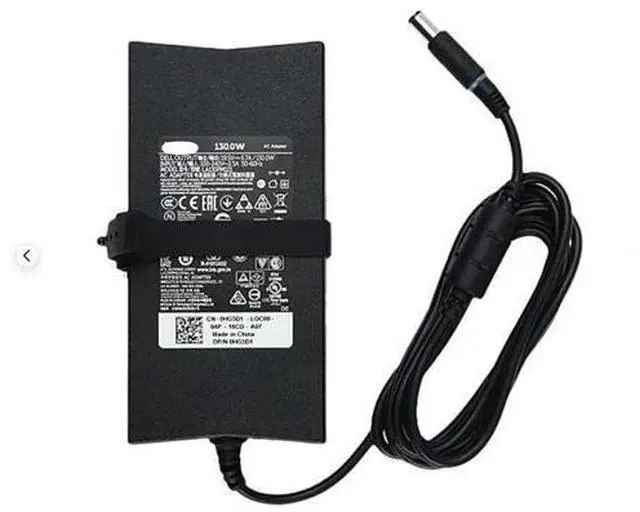 Main image of 130W (120W Compatible) AC Power Adapter for Dell Inspiron 7559/7566/7567 & Latitude Laptops Replacement for Dell 492-BBGP, 19V 6.6ft Cord