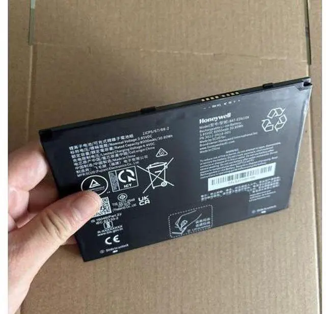 Main image of EDA10A-BAT Replacement Battery for Honeywell EDA10A ScanPal Tablet - 3.85V 8000mAh High Capacity Li-ion, OEM Compatible, 1-Year Warranty