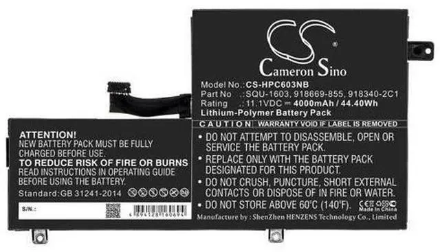 Main image of 45WH SQU-1603 battery for HP Choromebook 11 G5 11 G5 EE