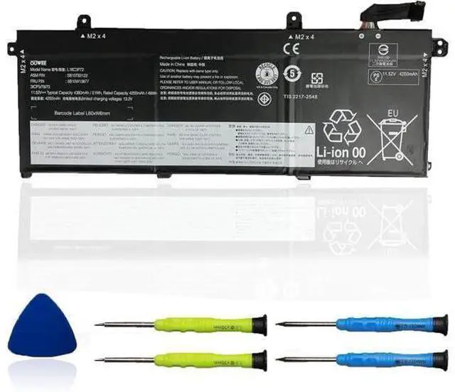 Main image of L18C3P72 Laptop Battery Compatible with Lenovo ThinkPad T490 T495 P43S T14 P14S 1st Gen Series L18L3P73 02DL007 L18M4P73 SB10K97646 L18M3P73 02DL008 L18M4P74 02DL009 L18C3P71 02DL010