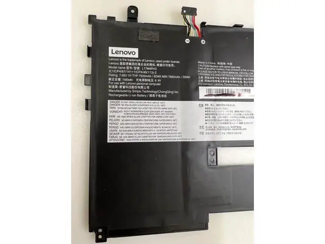 Alt view image 2 of 3 - 60WH L17M4PH3 battery for Lenovo Yoga 7 Pro C930-13IKB 81C4