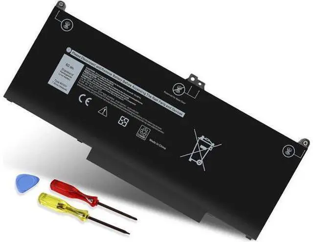 Main image of MXV9V Battery for Dell Latitude 5300 5310 7300 7400 E5300 E5310 E7300 E7400 Series, Latitude 5300 5310 2-in-1,for dell inspiron 7300/7306 2-in-1 Black Series P96G P97G P99G P100G 5VC2M 829MX 7.6V 60Wh