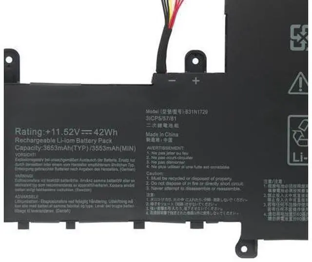 Main image of 42Wh B31N1729 for Asus Vivobook S15 S530 S530UA S530UN S530UN-BQ097T