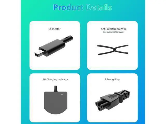 Alt view image 2 of 5 - 200W Laptop Charger for ASUS TUF Gaming A14 A16 FA401WV FA401UV ProArt P16 H7606 H7606WI ADP-200JB K ROG Zephyrus G16 GA605 gu605 gu605m Power Cord