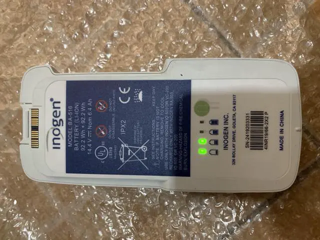 Main image of BA-516 Inogen G5 & Rove 6 Replacement Battery 14.4V 92.2Wh Li-ion | CE-Certified, 100% Compatible