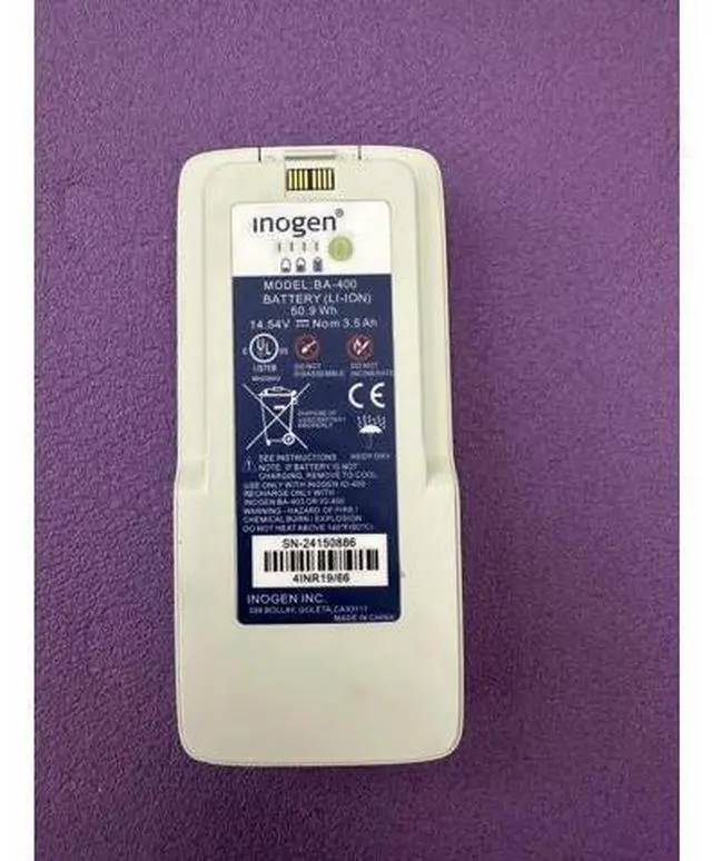 Main image of Inogen G4 & OxyGo FIT BA-400 Battery 14.54V 3.5Ah - 1400-2020-4 Replacement for Portable Oxygen Concentrator - Long-Lasting Power Pack