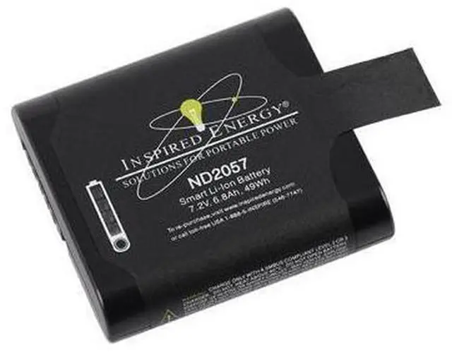 Main image of ND2057 Replacement Battery for Inspired Energy Series - 7.2V 6800mAh (49Wh) Li-ion, Compatible with ND2057RC24, ND2057HD29, ND2057QE34