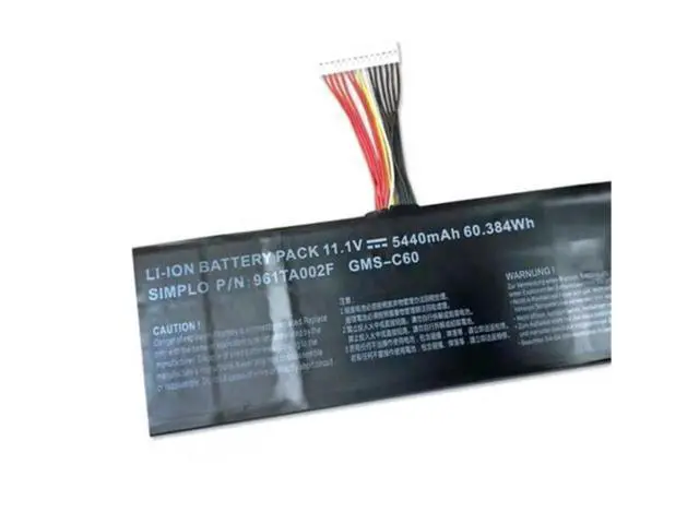 Alt view image 2 of 2 - 11.1V 60.384Wh 5440mAh GMS-C60 Replacement Laptop Battery for Battery Razer Blade R2 17.3 Inch 961TA002F Series