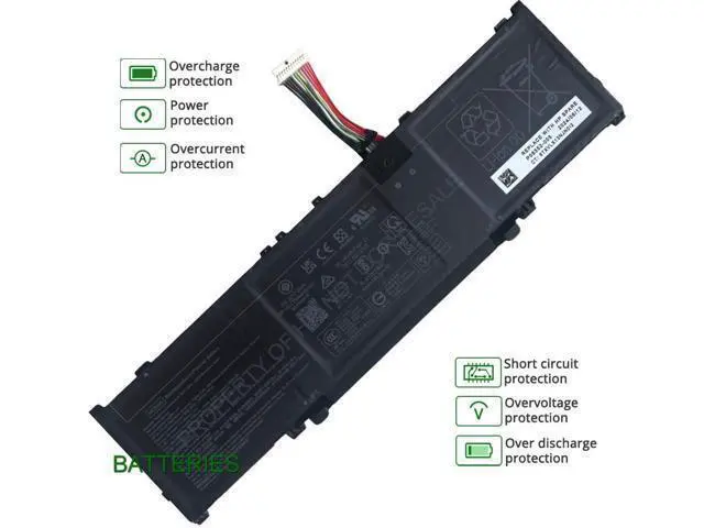Alt view image 2 of 2 - MC03XL Battery for HP EliteBook 8 Flip 13 G1 | 11.55V 52Wh 3-Cell Li-Polymer | Laptop Battery Replacement | Model: C0WV1PA, U7Z65U