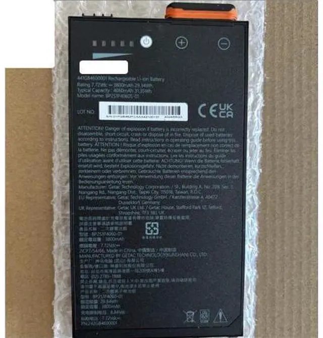 Main image of Laptop Battery BP2S1P4060S-01 (7.72V, 4070mAh) for Getac B360 Plus, V120, V120 G1, F120 Rugged Notebooks