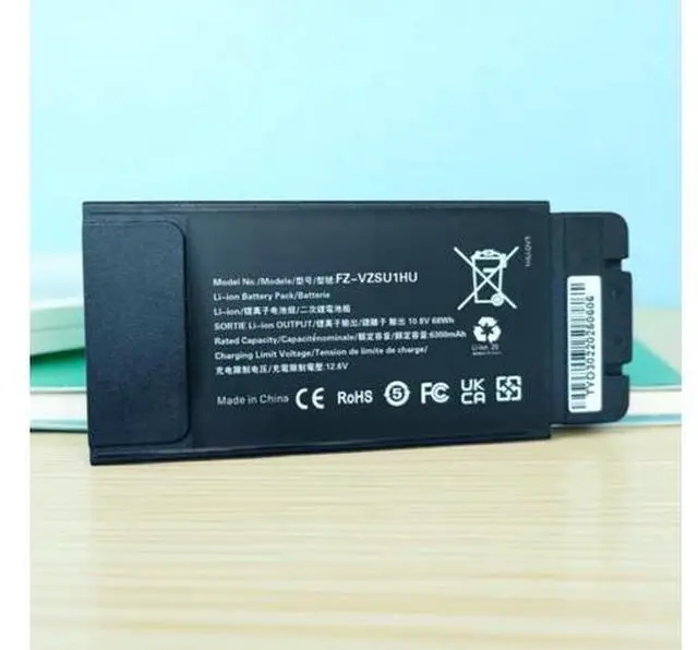 Main image of Battery for Panasonic TOUGHBOOK FZ-55 / FZ-VZSU1HU 10.8V 68Wh 6300mAh Compatible with Toughbook FZ-55 MK1 Notebook