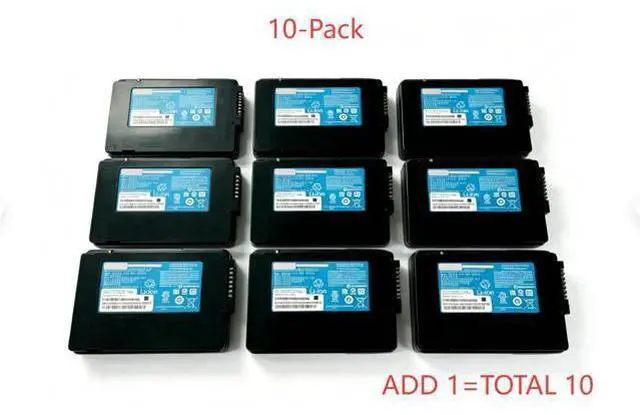 Main image of 10-Pack Genuine BT-000318 4.2V 4620mAh 17.1Wh Li-ion Battery for Zebra TC55 TC70 TC72 TC75 TC7X Compatible with 82-171249-01 BTRY-TC70X-46MA1-01 Grade A Cells