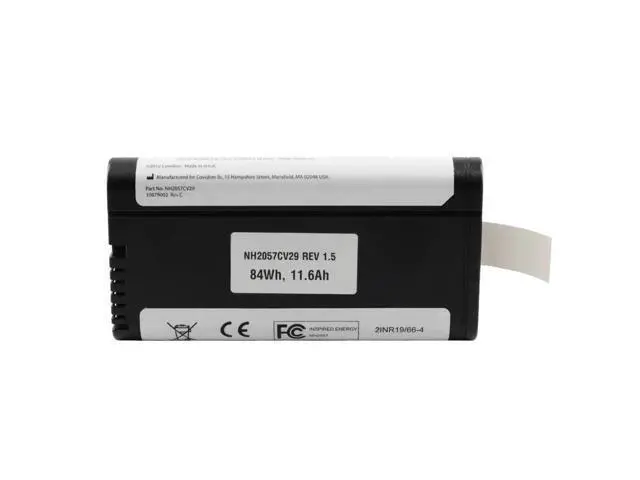 Alt view image 3 of 3 - GR101351 Replacement Battery for Covidien Nellcor PM1000N - 7.2V 11.6Ah/84Wh Inspired Energy NH2057 Li-ion