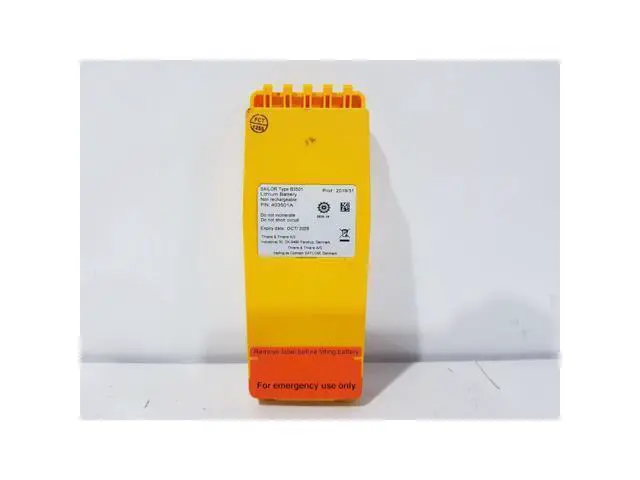 Alt view image 5 of 6 - B3501 403501A Lithium Battery for SAILOR SP3520 GMDSS Radio - 7.2V 3000mAh - Replacement for McMurdo TT-1708A, Thrane & Thrane Matrose