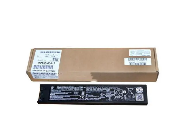 Alt view image 3 of 3 - 11.1V 1050mAh CZ993-60017 Battery for HP OfficeJet 200 250 252C Mobile Printer M9L89A