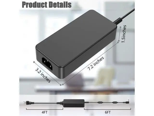 Alt view image 3 of 5 - 330W AC Charger for Acer Predator Helios 18 16 15 PH18-71 PHN16-71 PH16-71 PH3D15 Acer Predator Triton 17 X PTX17-71 Nitro 17 16 15 AN17-51 AN17-41 AN16-41 A20-330P1A Laptop Power Adapter