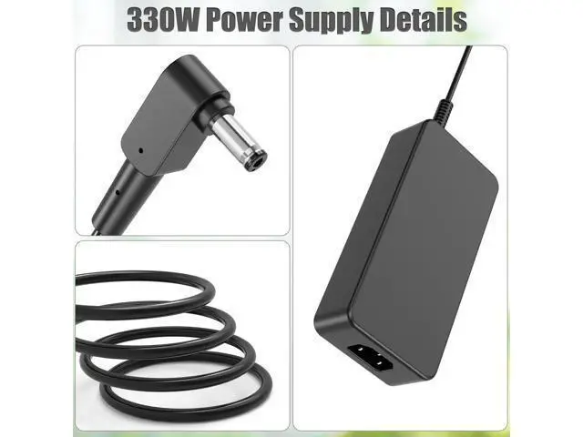 Alt view image 5 of 5 - 330W AC Charger for Acer Predator Helios 18 16 15 PH18-71 PHN16-71 PH16-71 PH3D15 Acer Predator Triton 17 X PTX17-71 Nitro 17 16 15 AN17-51 AN17-41 AN16-41 A20-330P1A Laptop Power Adapter