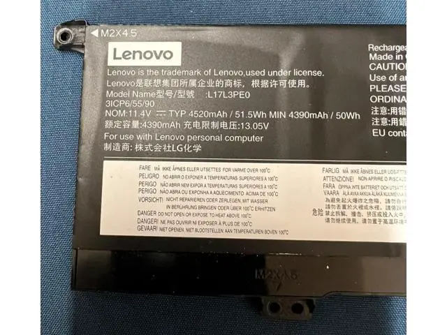 Alt view image 2 of 3 - 51WH L17L3PE0 battery for Lenovo Yoga 730-15 IKB ISK IWL