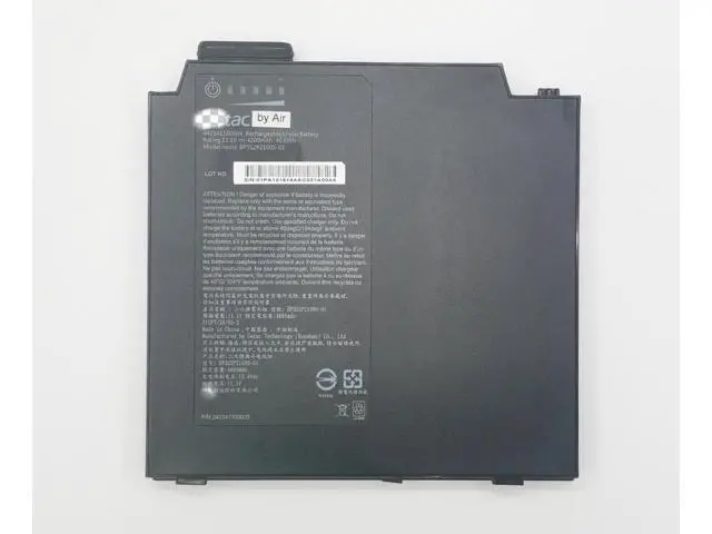 Alt view image 2 of 3 - Premium BP3S2P2100S-01 GBM6X4 Battery for Getac UX10-EX UX10 G2 Rugged Tablet - 11.1V 46.6Wh Li-ion - Compatible with 441141100003 Models