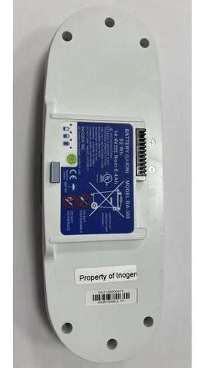 Alt view image 2 of 3 - BA-300 Replacement Battery for Inogen One G3 Portable Oxygen Concentrator - 92Wh 14.4V High-Capacity Battery, Model #10400-1010-8