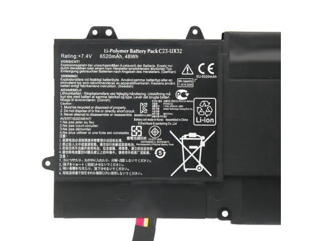 Alt view image 2 of 4 - 48Wh C23-UX32 for Asus VivoBook U38N U38N-C4004H ZenBoo