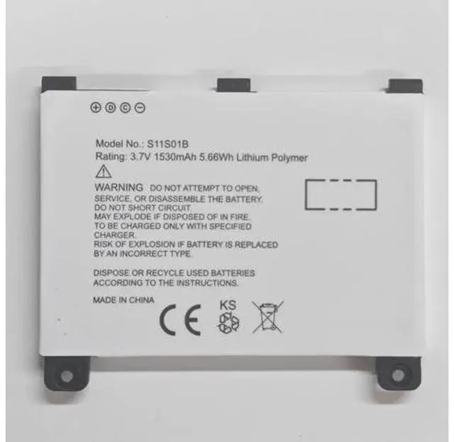 Main image of 10-Pack S11S01B Battery for Amazon Kindle 2/II/DX 3.7V 1530mAh 5.66Wh Li-ion Compatible with S11S01A / 170-1012-00 12 Month Warranty