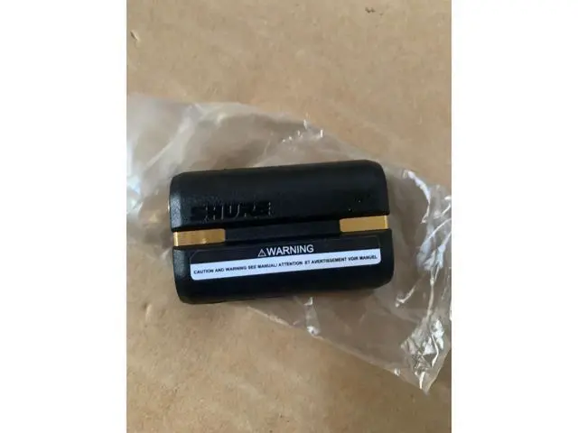 Alt view image 2 of 3 - SB900B Rechargeable Battery - Compatible with Shure ULX-D QLX-D P3RA P9RA+ P10R+ Receivers