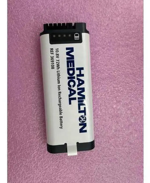 Main image of Hamilton C1/T1/MRI1 Battery 369108 10.8V 72Wh Li-ion | PN 110731-O 1-Year Warranty