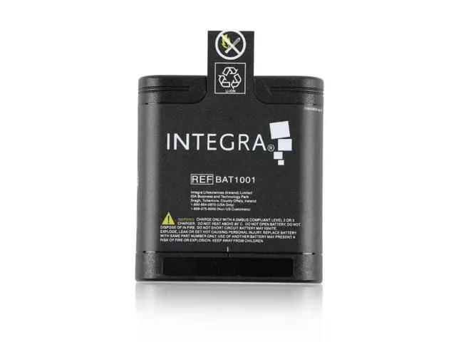 Alt view image 2 of 3 - REF BAT1001 / ND2054LS31 Replacement Battery for Integra Camino ICP Monitor - 14.4V 45Wh (3100mAh) Li-ion, Compatible with ND2054iN, REF90522, ND2054HD29/31/34