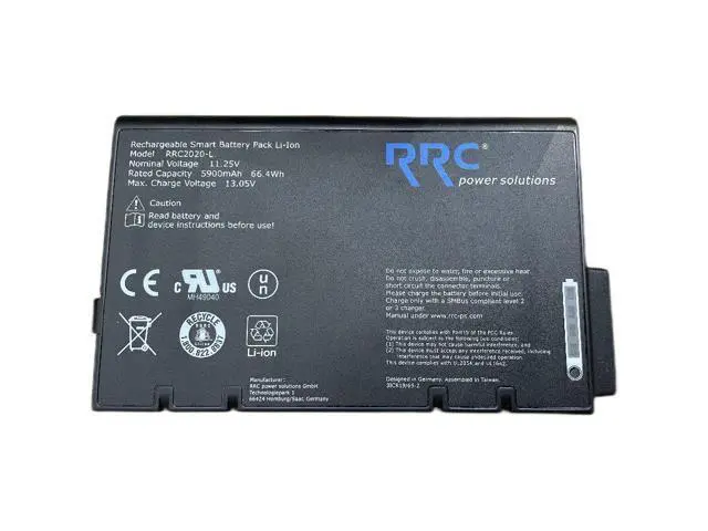Alt view image 3 of 3 - RRC2020-L USM36 66.4Wh 11.25V Replacement Battery for Ultrasonic Flaw Detectors & Industrial Controllers Replaces RRC2020 RRC-2020 2-Year Warranty