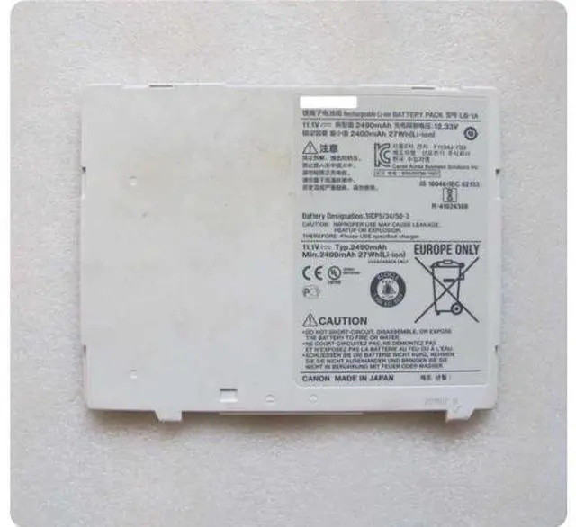 Main image of LB-1A Battery 11.1V 2490mAh Li-ion for Canon CXDI-70C CXDI-501C DR Detector