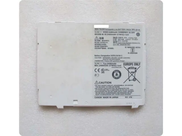 Alt view image 4 of 6 - LB-1A Battery 11.1V 2490mAh Li-ion for Canon CXDI-70C CXDI-501C DR Detector
