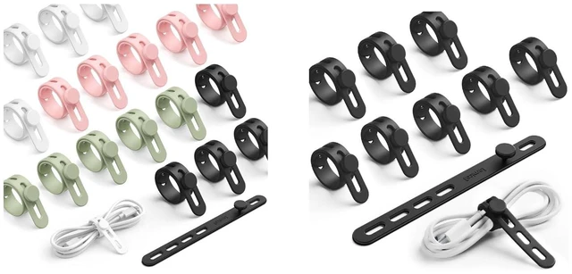 Main image of Silicone Cable Ties Multi Colors