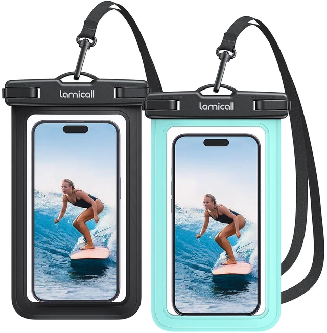 Main image of 2Packs Waterproof Pouches, Beach Vacation Essentials for Wemen Men