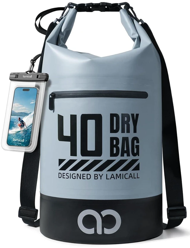 Main image of Dry Bag Waterproof Backpack with Phone Pouch 5L/10L/20L/30L/40L