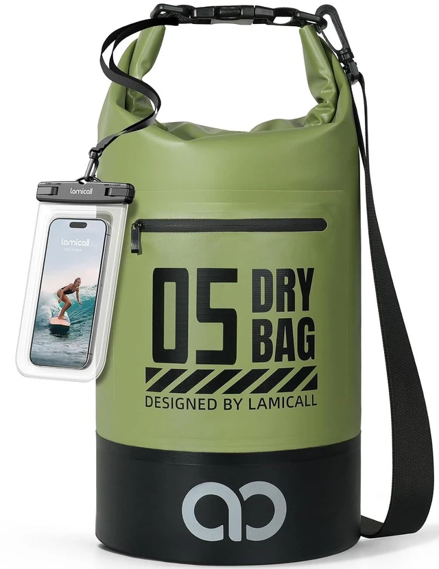 Main image of Dry Bag Waterproof Backpack with Phone Pouch 5L/10L/20L/30L/40L
