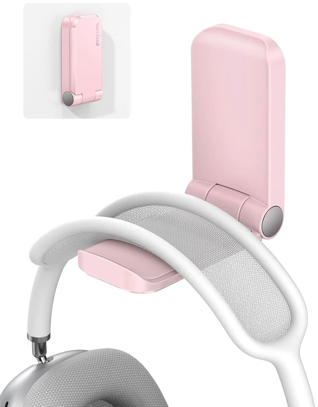 Main image of Headphone Stand, Sticky Headset Hanger, Adhesive Headphone Holder