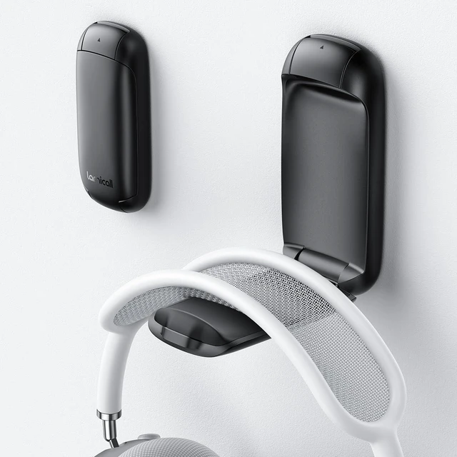 Main image of Headphone Stand, Sticky Headset Holder, Foldable Headphone Holder