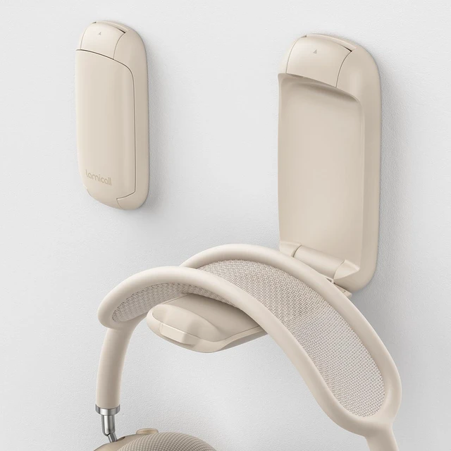Main image of Headphone Stand, Sticky Headset Holder, Foldable Headphone Holder