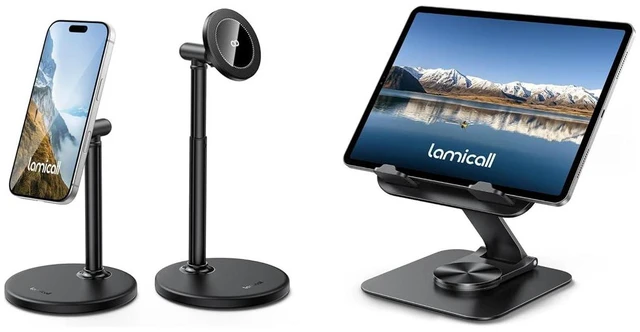 Main image of Magnetic Phone Stand & Adjustable iPad Stand for Desk