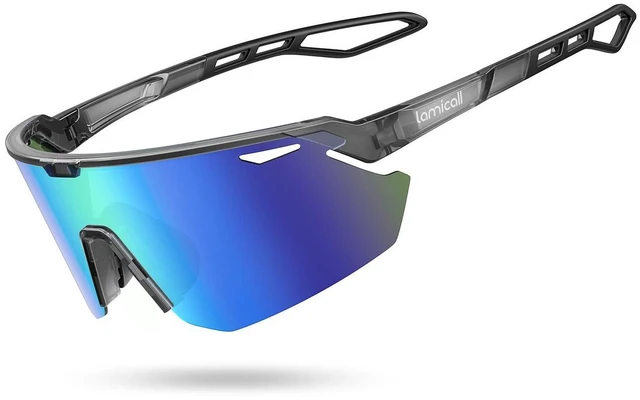 Main image of 24g Polarized Sports Sunglasses for Men Women - UV400 Protection Sun Glasses for Baseball Running Cycling Fishing