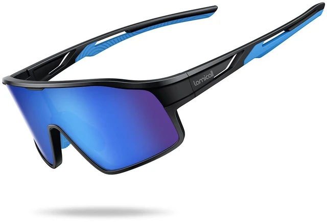Main image of Polarized Kids Baseball Sunglasses for Age 6-10 - UV400 Protection Sports Cycling Sun Glasses for Boys Girls
