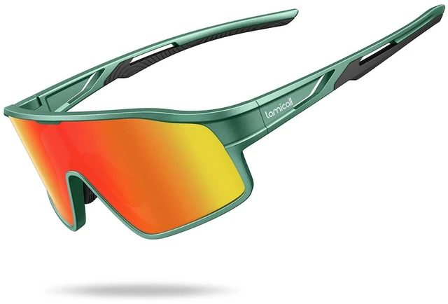 Main image of Polarized Kids Baseball Sunglasses for Age 6-10 - UV400 Protection Sports Cycling Sun Glasses for Boys Girls