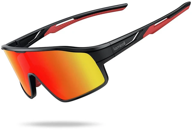 Main image of Polarized Kids Baseball Sunglasses for Age 6-10 - UV400 Protection Sports Cycling Sun Glasses for Boys Girls