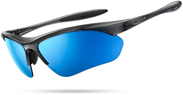 Main image of 22g Polarized Sports Sunglasses for Men Women - UV400 Protection Sun Glasses for Running Cycling Baseball Driving