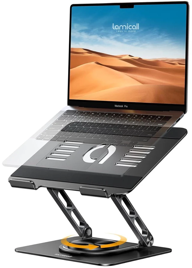 Main image of Aluminum Laptop Stand for Desk for MacBook Neo Air Pro 10-17.3''
