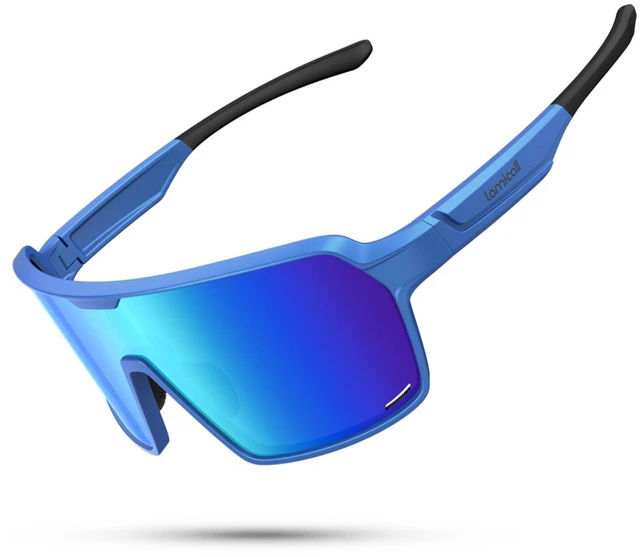 Main image of XL Size Polarized Sports Sunglasses for Men Women, Large UV400 Protection Sun Glasses, Running Cycling Baseball