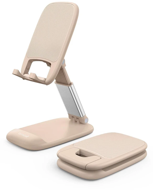 Main image of Khaki Phone Holder for Desk, Cellphone Stand
