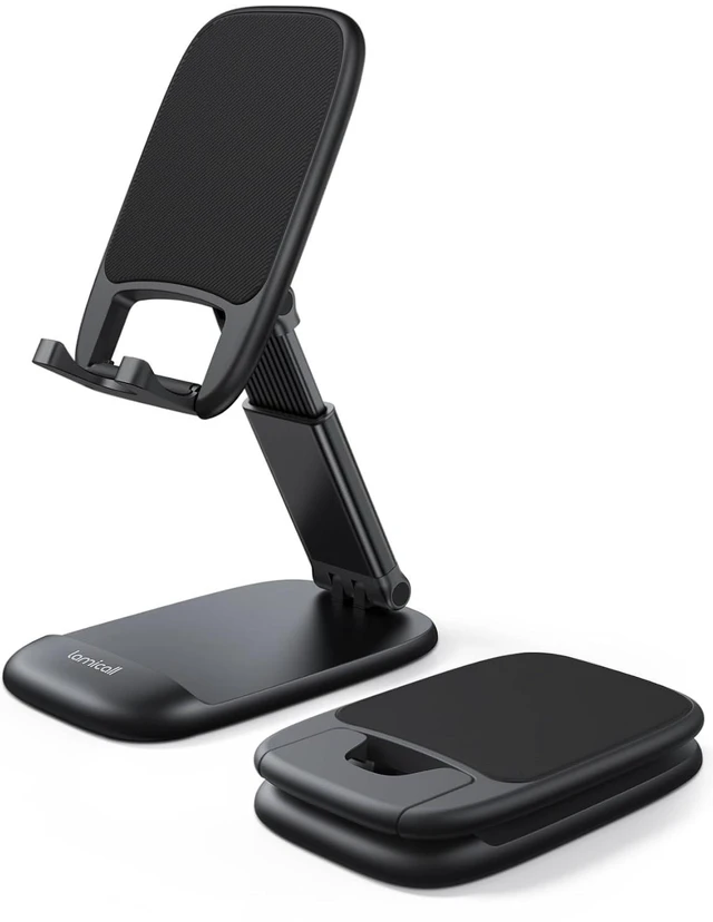 Main image of Cell Phone Stand for Desk, Height Angle Adjustable Phone Holder